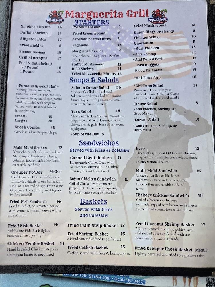 Marguerita Grill Menu image 4